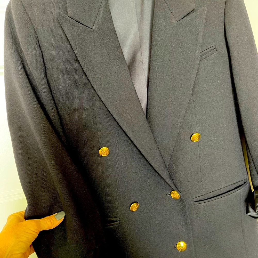 Black suit coat